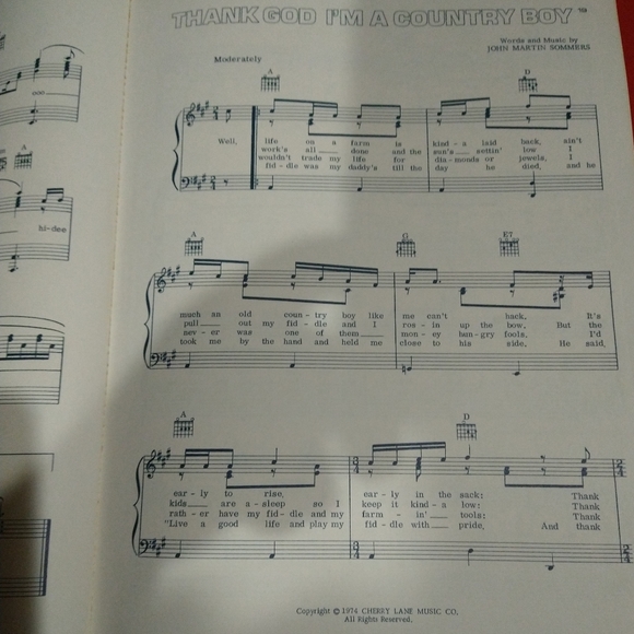 John Denver Greatest Hits #1 and 2 Guitar Songbooks, 1977 - Picture 6 of 8